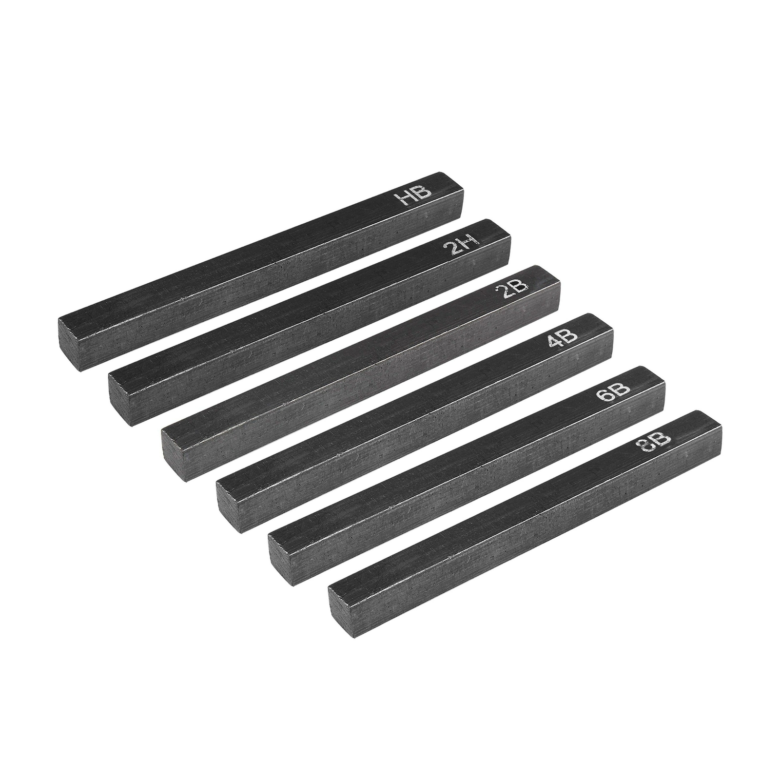 MyLifeUNIT Compressed Graphite, Square Drawing Pencils for Artists ...