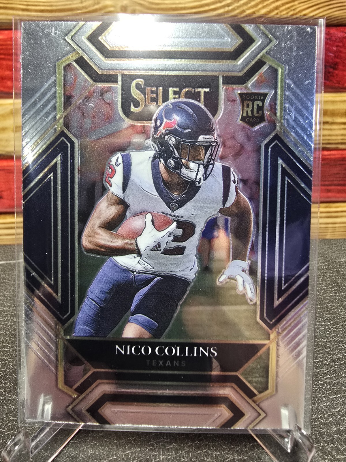 2021 Panini Select - Club Level Silver Prizm #269 Nico Collins (RC)