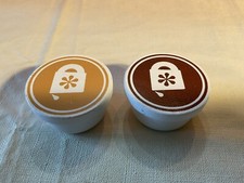 MELISSA DOUG TWO WOOD REPLACEMENT COFFEE PODS ONLY FROM BREW SERVE SET