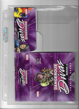 Marvel Dangerous Divas Series 2 empty box in Ultra Pro Comic Sto protector page
