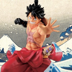 One Piece Luffy Figure Wano Arc Ebay