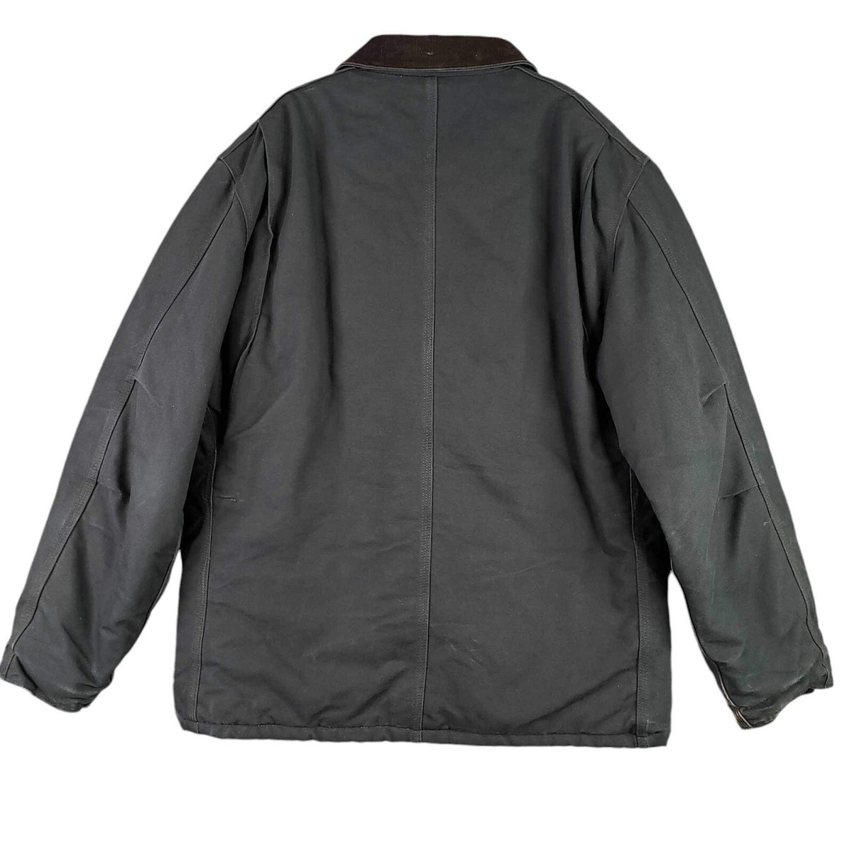 Carhartt Jacket Canvas Duck Coat Arctic Quilt Lined Mens 44 XL