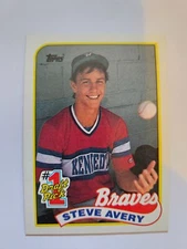 1989 TOPPS STEVE AVERY #784 NM