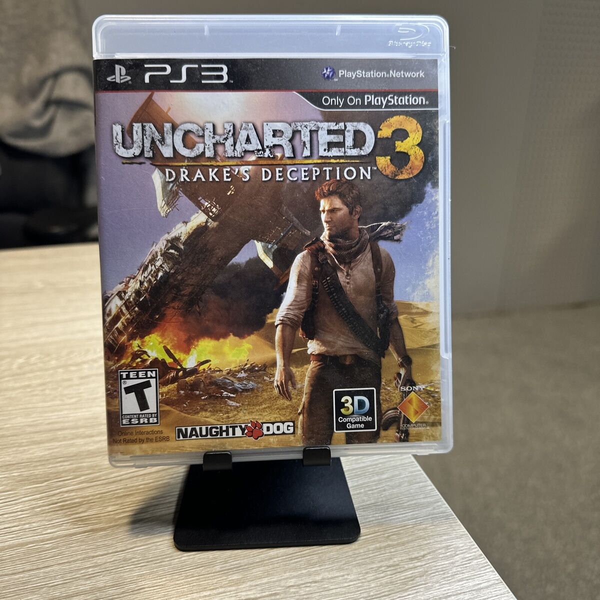 Uncharted 3: Drake's Deception (Sony PlayStation 3) PS3 Complete CIB  711719823322