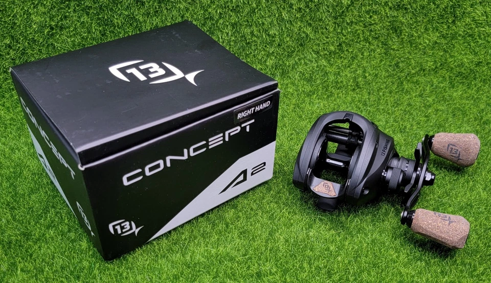 13 FISHING Concept A2 Gen II Baitcastrolle - RECHTSHAND - 7,5:1 - A2-7,5-RH