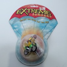 Manley Toy Quest Extreme Jumpers Parachute Moto Man Matt Toy Toss Bike Vintage