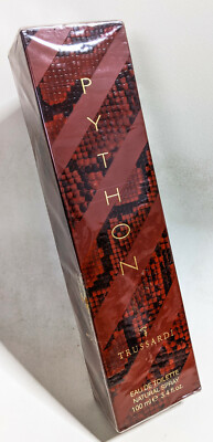 Trussardi Python for Women Ladies Eau de Toilette 100ml / 3.4oz spray new sealed