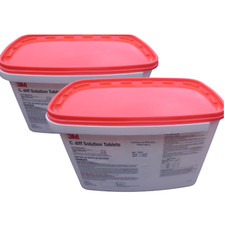 3M C. Diff Solution Tablets, Quart Size, 280 Ct (2 x 140 Ct. Tubs) EXP 11/2025