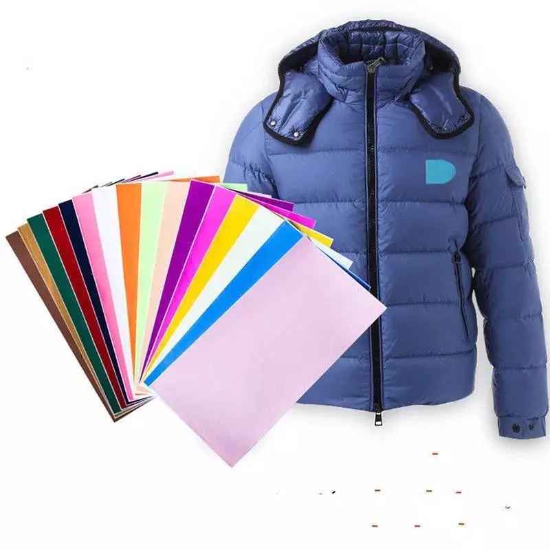 self-adhesive cloth sticker patches down jacket