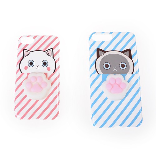 TPU-Phone-Case-3D-Pinch-Cute-Soft-Silicone-Cat-s-Paw-for-iPhone-6-6P-7-7P-JX