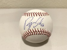 Ryan Cook Signed Baseball AMSM