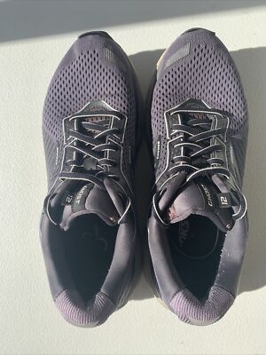 Size 8.5 - Brooks Ghost 12 Black for sale online | eBay