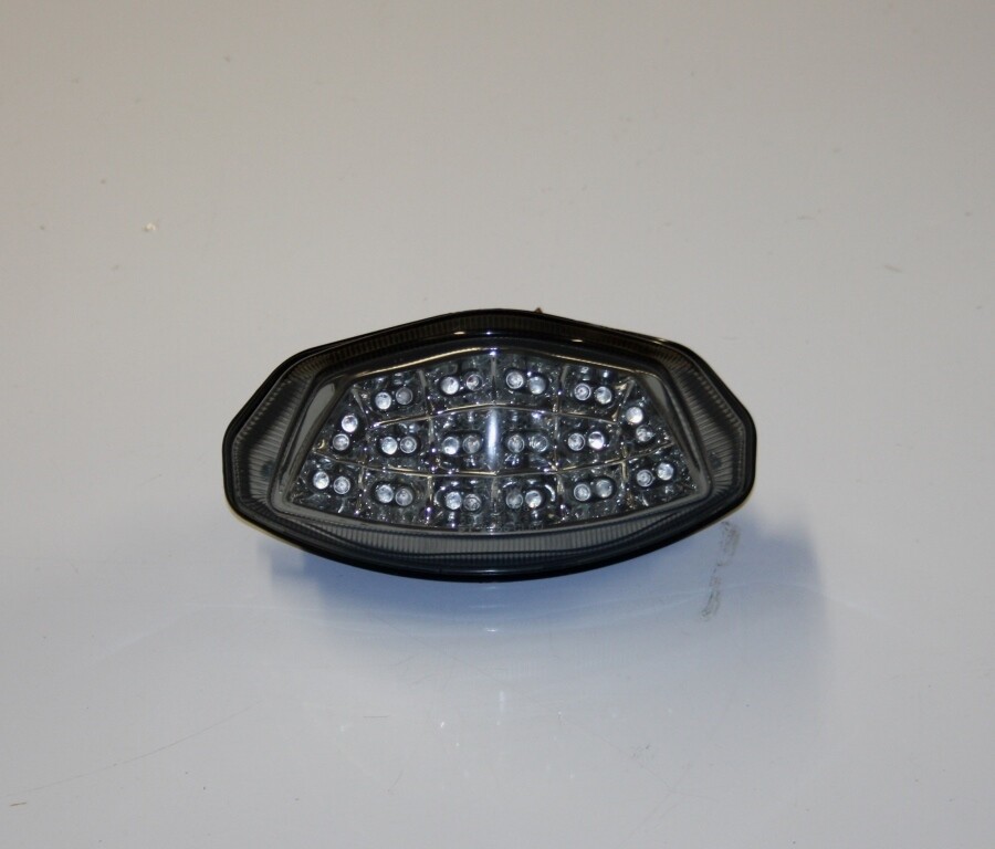 Feu LED clignotants intégrés Suzuki GSR 750 fumé pour moto