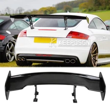 For Audi TT TTS Gloss Black 46" Rear Trunk Spoiler Racing Sporty GT Style Wing