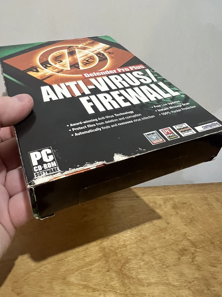 Defender Pro Plus Anti Virus / Firewall PC CD ROM Complete In Small Box - Image 2 of 4