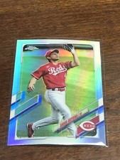 2021 Topps Chrome Refractor Baseball #206 Shogo Akiyama Cincinnati Reds B30