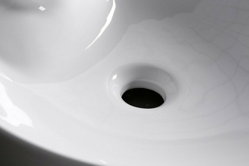 AUFSATZWASCHBECKEN WASCHTISCH WASCHBECKEN WASCHSCHALE HANDWASCHBECKEN RUND WEIß - Bild 19 von 70
