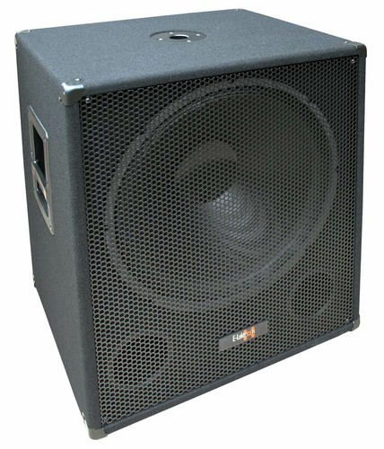 E-Lektron SUB-Q45A PA-Subwoofer Aktiv 18"/45cm Bass Lautsprecher Box 1000W-Peak - Afbeelding 4 van 9