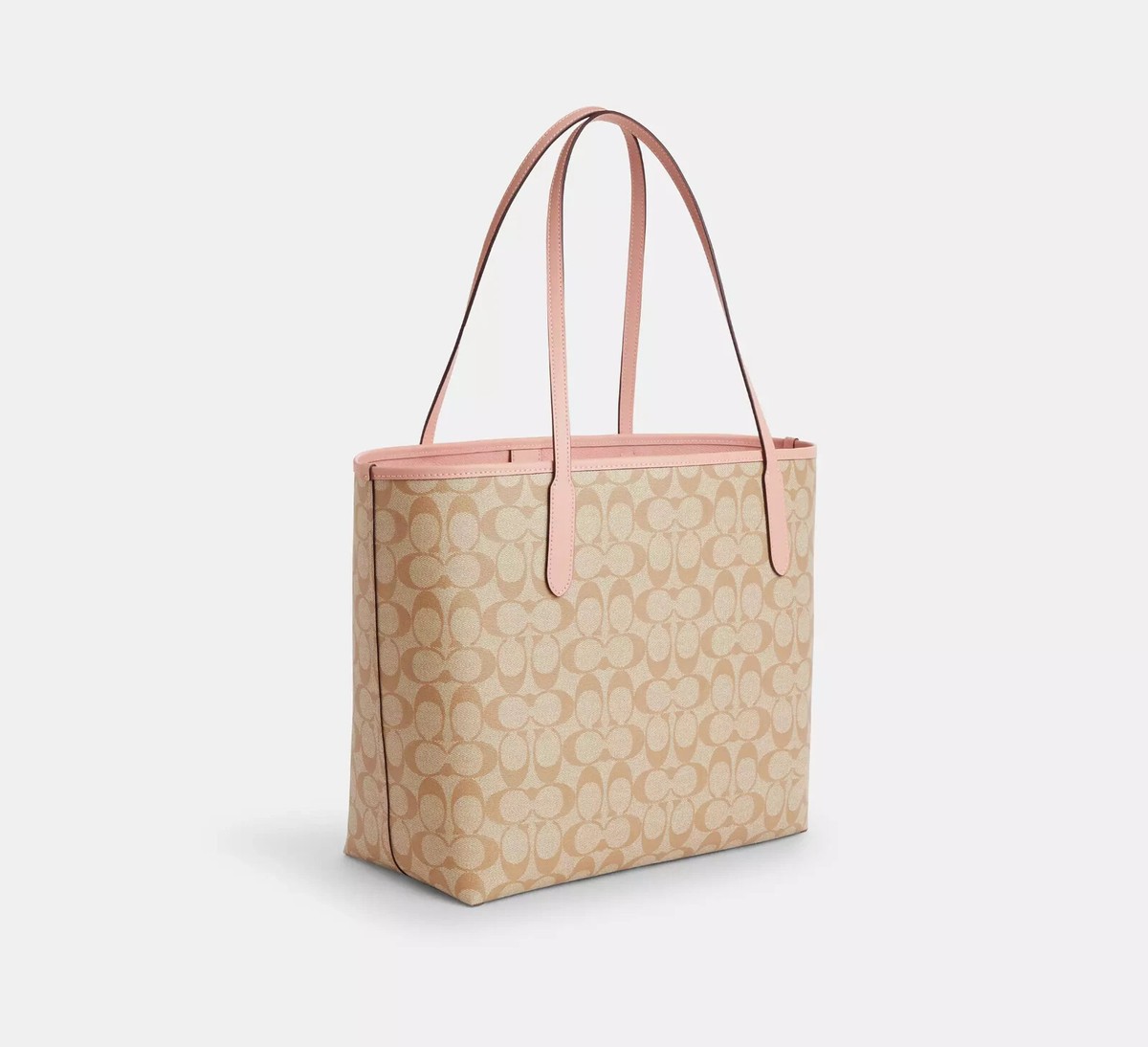 NWT Coach X Observed By Us City Tote Bag In Signature Canvas