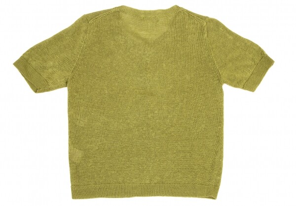MARGARET HOWELL Linen Short Sleeves Knit Cardigan Size 2(K MARGARET HOWELL Linen Short Sleeves Knit Cardigan Size 2(K