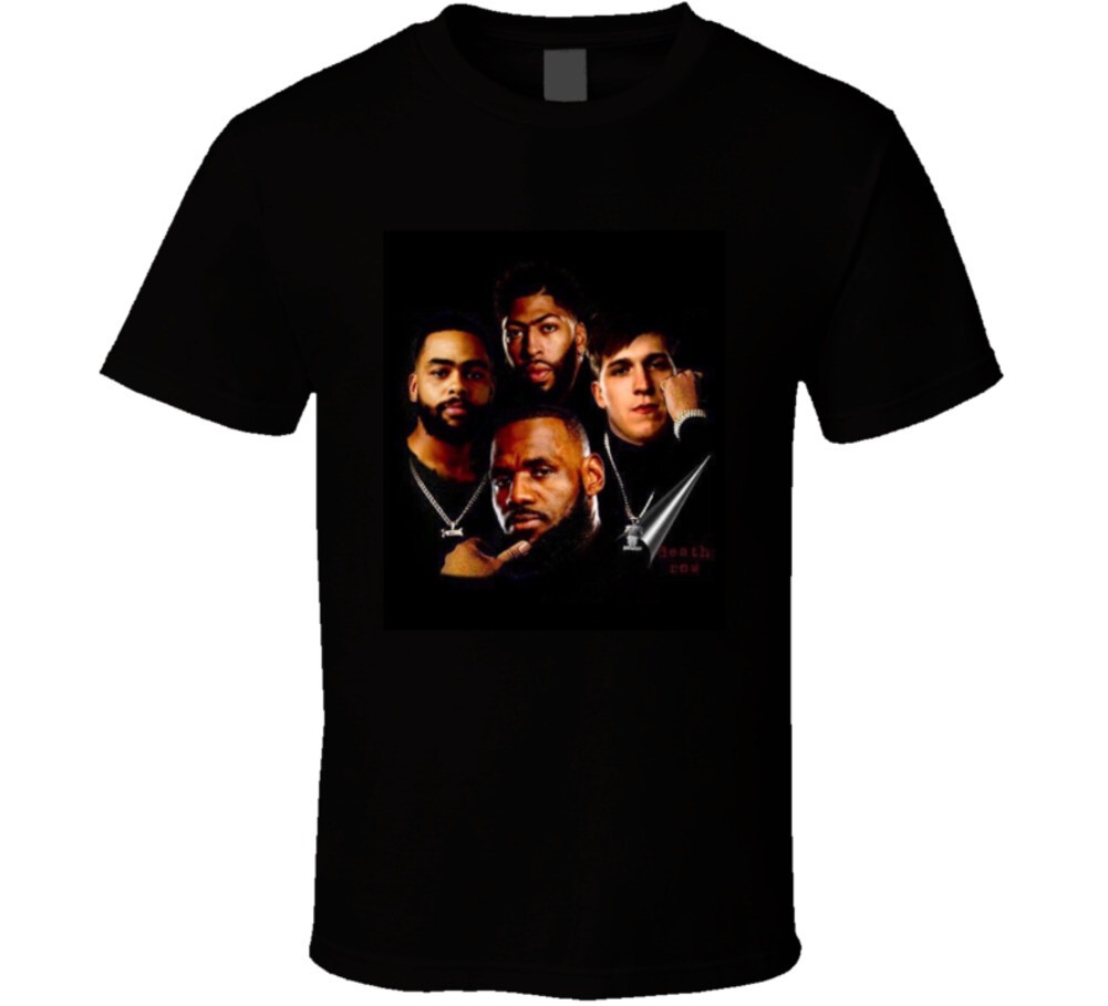 FILA Maglietta Death Row Davis James Russell Reaves Los Angeles L Appassionato di basket