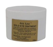 Gold Label Gold Eye Ointment Horse Apply to eye corners to soothe & remove cr...