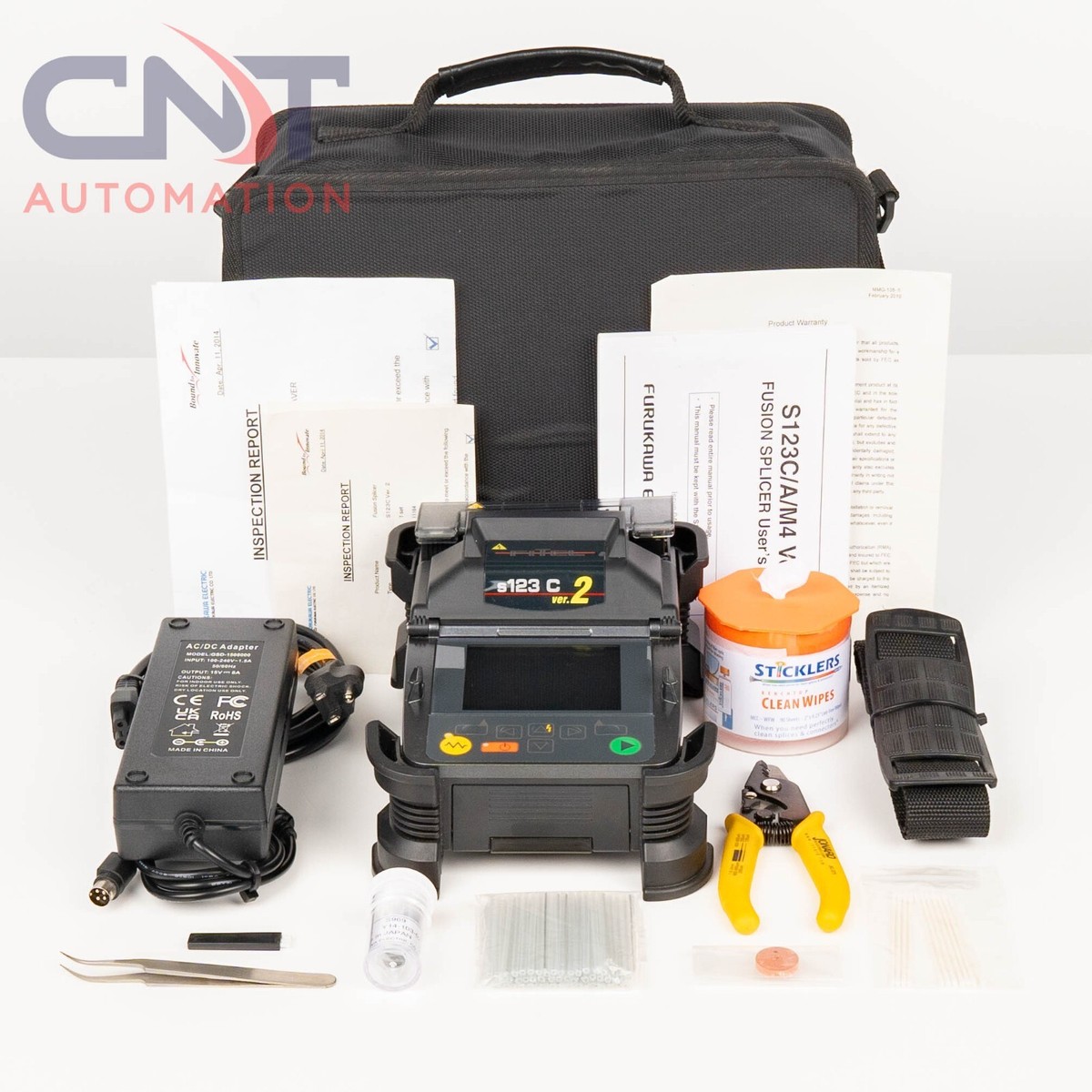 Fitel S123Cv2 Ver 2 Clad Alignment Fiber Fusion Splicer S123 | eBay
