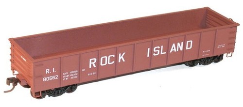 Góndola de acero Accurail escala HO ~ AAR 41' ~ Rock Island ~ 3756 | Zustand: New
