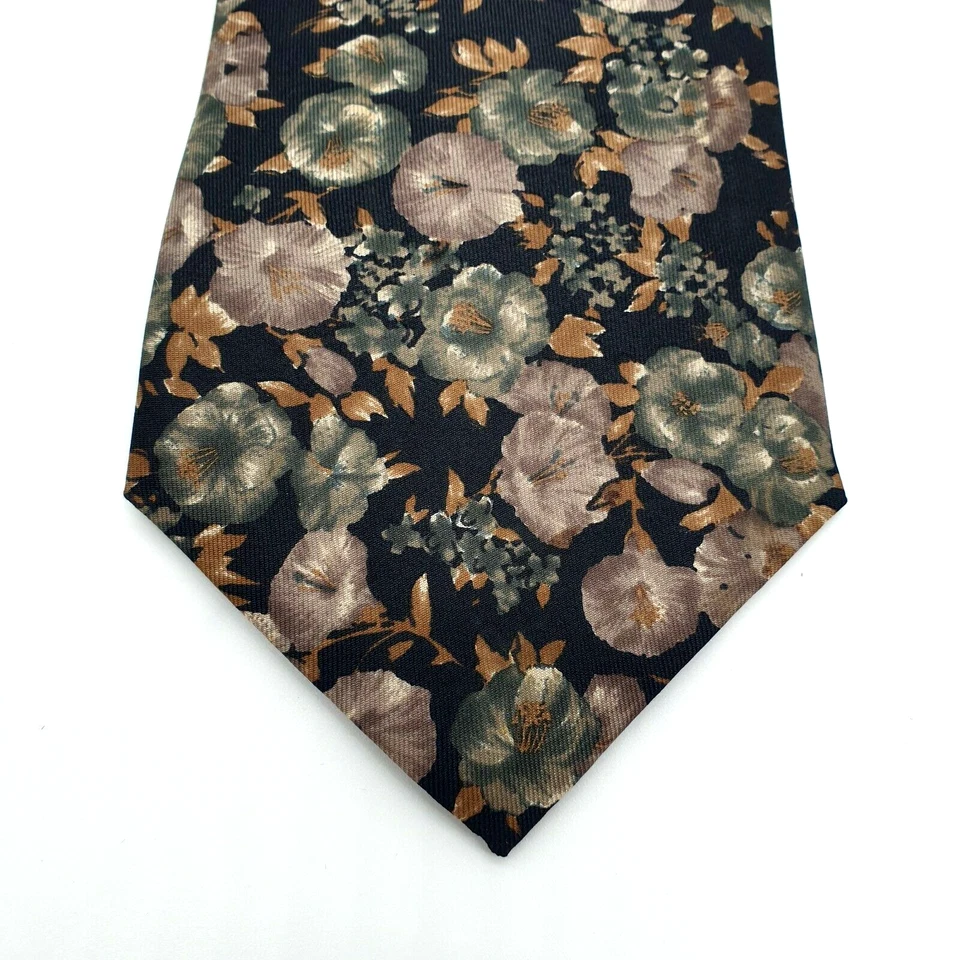 Fenzo Felini 100% шелк мужские галстуки для бизнеса платье костюм цветочный дизайн Париж - Изображение 3 из 4