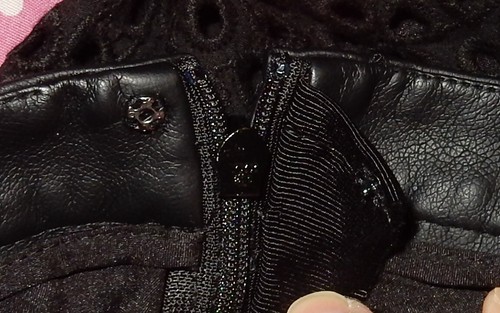 ANN TAYLOR BLACK OVERLAY SKIRT 4 - Picture 5 of 5