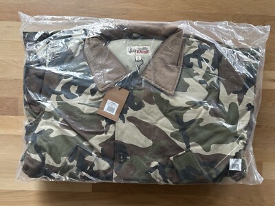 Denim Tears x Stussy Ripstop Camouflage Army Jacket Camouflage