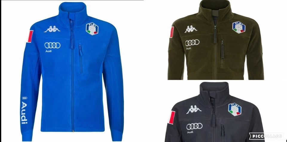 3091/2 BIS KAPPA FISI 6CENTO 687 PILE JACKET ZIP INTERA PESANTE SKI NEVE 304MX40