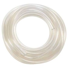 Clear PVC Fuel Line 1/4" ID x 7/16" OD for Small Engine Applications 25'