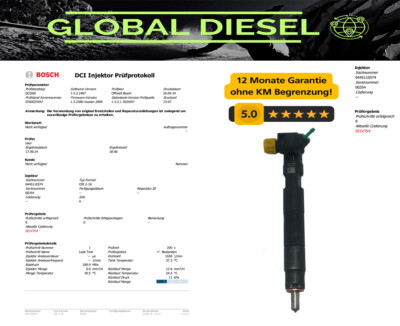 Mercedes Benz Injektor CDI A6510702887 28348370 28271551