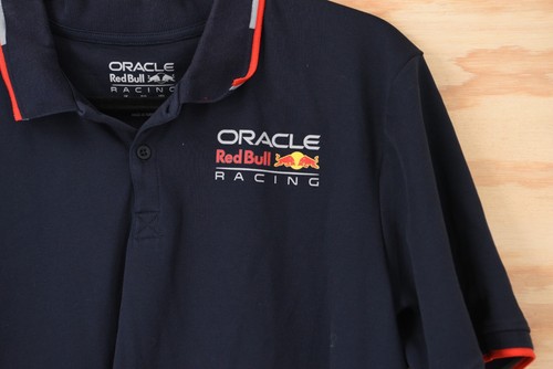 Camisa Polo Oracle Red Bull Racing F1 Core Logo Para Hombres XL Azul Marino ¡NUEVA SIN ETIQUETAS!! - Imagen 4 de 9