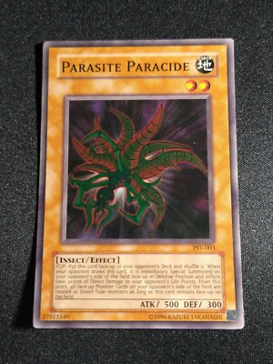 Yu-Gi-Oh! Parasite Paracide PSV-003 Unlimited Edition Super Rare
