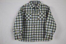 GYMBOREE Boy's Flannel Quilted Button Front Shirt Jacket size 5