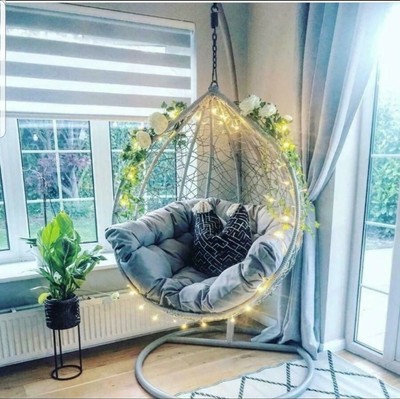 Siena B&M Single Hanging Egg Chair. Ready To Collect Or Local Delivery