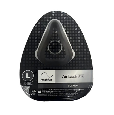 Res Med AirTouch F20 Cushion Large   Memory Foam CPAP Full Face Mask Seal New