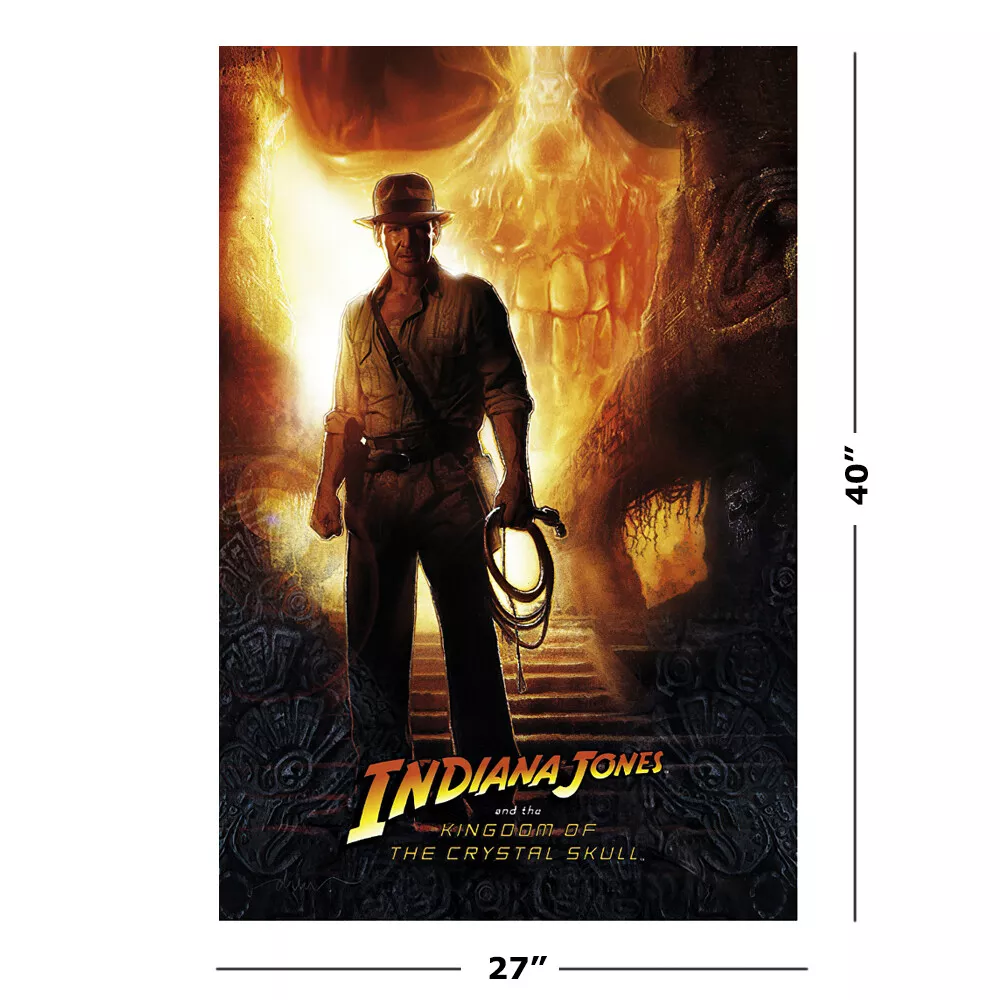 Indiana Jones and the Kingdom of the Crystal Skull - Movie Poster 60x160cm  - Paramount Pictures 2008