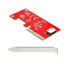 Cablecc PCI-E 3.0 Express 4.0 x4 to Oculink SFF-8612 SFF-8611 Host Adapter