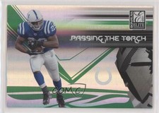 2007 Donruss Elite Passing the Torch Green /400 Joseph Addai #PT-16 l7u
