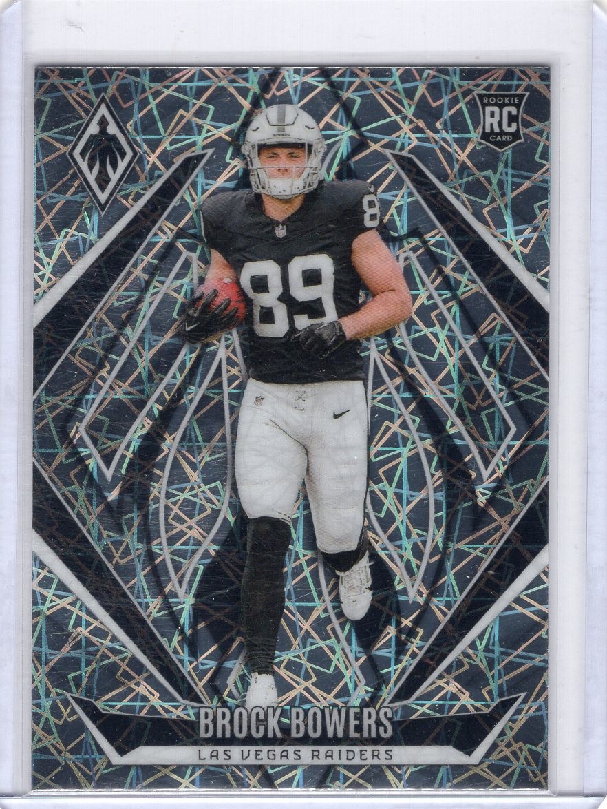 2024 Panini Phoenix - Rookies Brock Bowers #165 Lazer (RC)