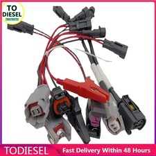 7pcs/Lot Common Rail Injector Tester Cable for Bosch Denso Delphi Siemens Diesel