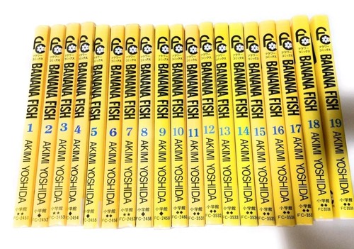 [USED]BANANA FISH Manga Japanese 1-19 Complete Set Akimi Yoshida in Japanese