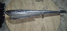 Vintage Chrome Metal Rocket Style Vehicle Hood Ornament Emblem - 1950 Vintage Chrome Metal Rocket Style Vehicle Hood Ornament Emblem - 1950