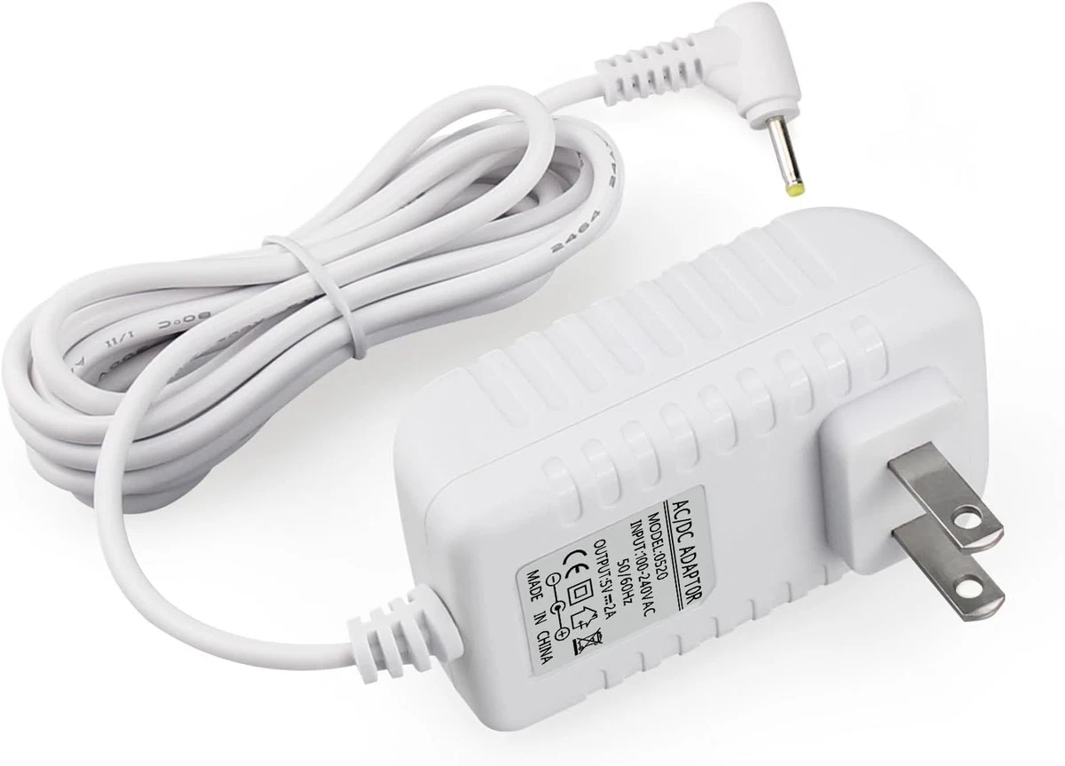Caricatore per baby monitor da 5 V – Bouge cavo di ricarica compatibile con fotocamera BURNNOVE (bianco
