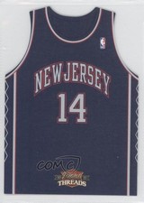 2010-11 Panini Threads Rookie Team Threads Away Derrick Favors #10 0q0