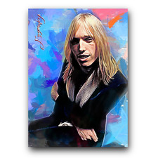 Tom Petty #7 Art Card Limited 42/50 Edward Vela Signed (Music -)