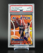 1999 Topps Chrome #AE7 Chris Webber All-Etch-Refractor PSA 10
